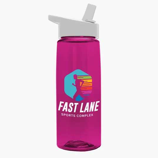 Garyline® Flair Tritan® Renew Bottle with Flip-Straw Lid, 26 oz. — view 202