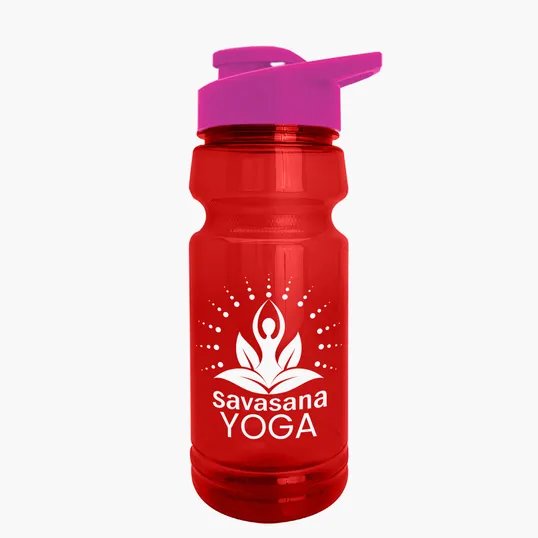 Garyline® Trainer RPET Bottle with Drink-Thru Lid, 24 oz. — view 100