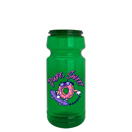 Garyline® Trainer RPET Bottle with Flip-Straw Lid, 24 oz. — view 83