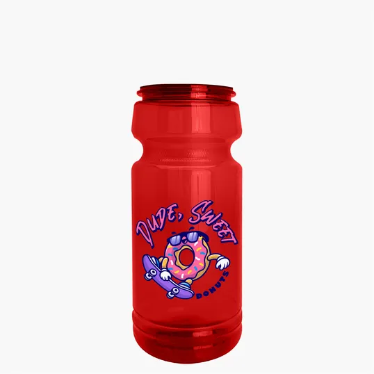 Garyline® Trainer RPET Bottle with Flip-Straw Lid, 24 oz. — view 95