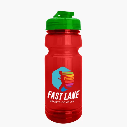 Garyline® Trainer RPET Bottle with Flip-Top Lid - 24 oz. — view 61