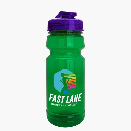 Garyline® Trainer RPET Bottle with Flip-Top Lid - 24 oz. — view 85