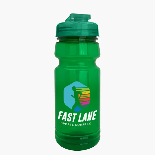 Garyline® Trainer RPET Bottle with Flip-Top Lid - 24 oz. — view 80