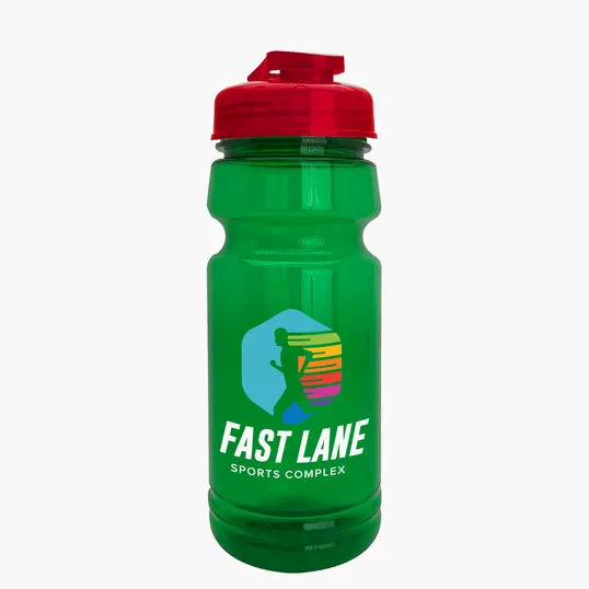 Garyline® Trainer RPET Bottle with Flip-Top Lid - 24 oz. — view 75
