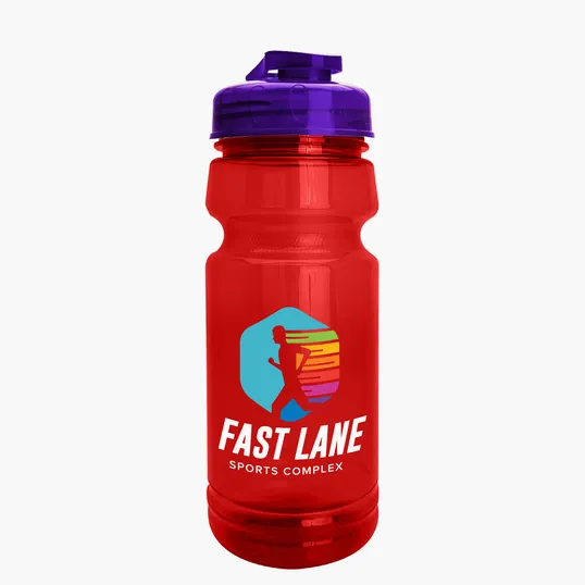 Garyline® Trainer RPET Bottle with Flip-Top Lid - 24 oz. — view 86