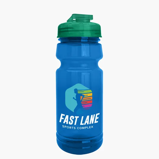 Garyline® Trainer RPET Bottle with Flip-Top Lid - 24 oz. — view 78