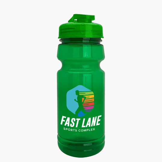 Garyline® Trainer RPET Bottle with Flip-Top Lid - 24 oz. — view 59