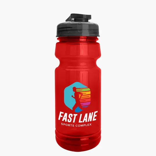 Garyline® Trainer RPET Bottle with Flip-Top Lid - 24 oz. — view 49