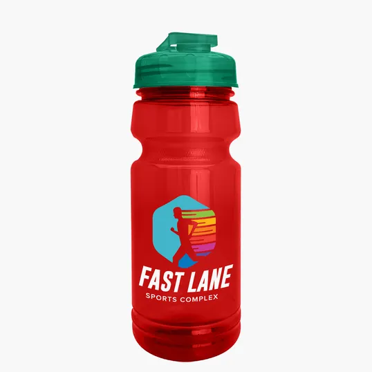 Garyline® Trainer RPET Bottle with Flip-Top Lid - 24 oz. — view 76
