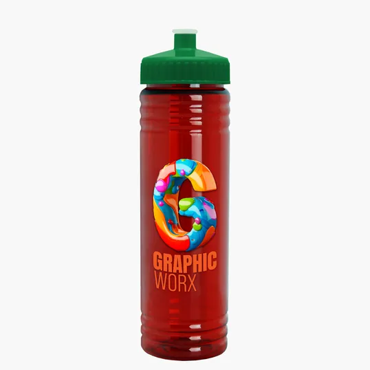 Garyline® Slim Fit RPET Bottle with Push-Pull Lid, 24 oz. — view 161