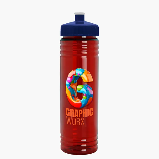 Garyline® Slim Fit RPET Bottle with Push-Pull Lid - 24 oz. — view 68