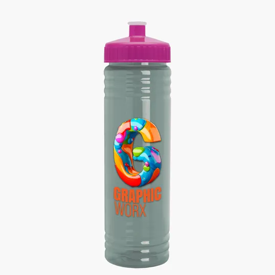 Garyline® Slim Fit RPET Bottle with Push-Pull Lid - 24 oz. — view 26