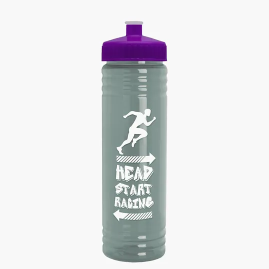 Garyline® Slim Fit RPET Bottle with Push-Pull Lid - 24 oz. — view 37