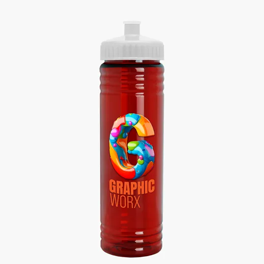 Garyline® Slim Fit RPET Bottle with Push-Pull Lid, 24 oz. — view 116