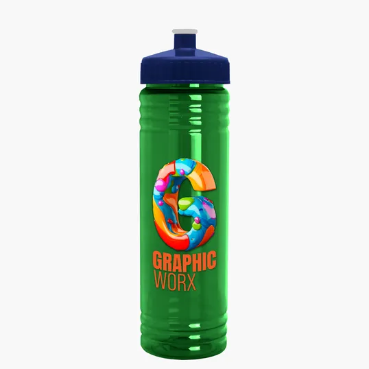 Garyline® Slim Fit RPET Bottle with Push-Pull Lid - 24 oz. — view 66