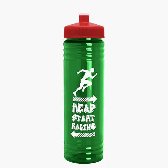 Garyline® Slim Fit RPET Bottle with Push-Pull Lid - 24 oz. — view 77