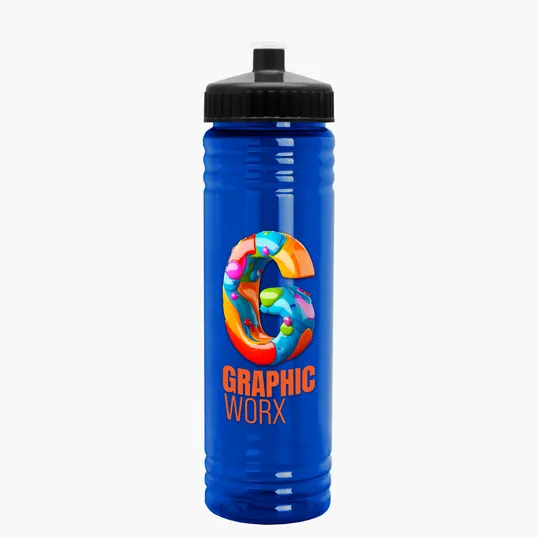 Garyline® Slim Fit RPET Bottle with Push-Pull Lid, 24 oz. — view 136