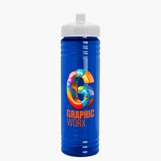 Garyline® Slim Fit RPET Bottle with Push-Pull Lid, 24 oz. — view 112