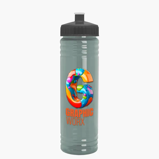 Garyline® Slim Fit RPET Bottle with Push-Pull Lid - 24 oz. — view 22