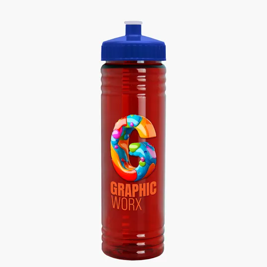 Garyline® Slim Fit RPET Bottle with Push-Pull Lid - 24 oz. — view 85