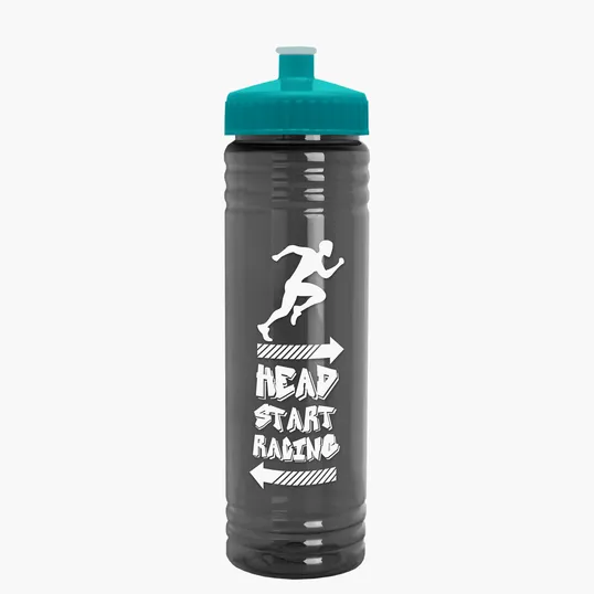 Garyline® Slim Fit RPET Bottle with Push-Pull Lid - 24 oz. — view 93