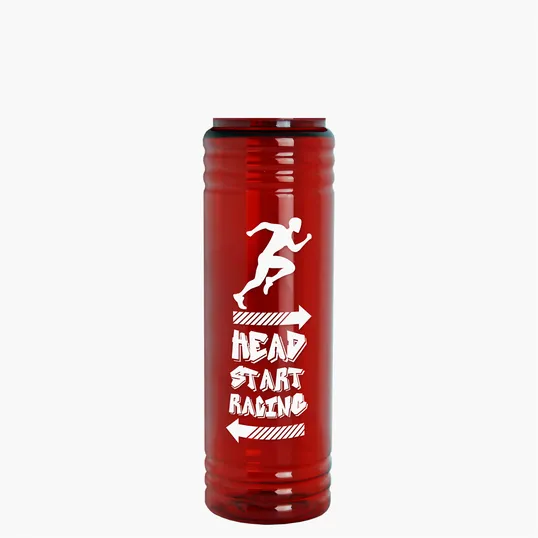 Garyline® Slim Fit RPET Bottle with Push-Pull Lid, 24 oz. — view 162