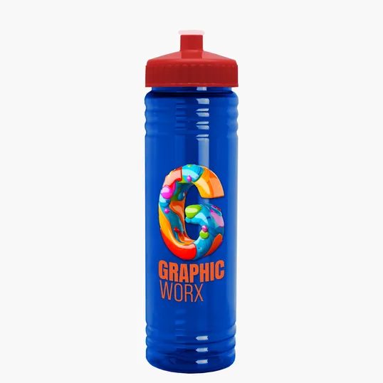 Garyline® Slim Fit RPET Bottle with Push-Pull Lid - 24 oz. — view 81