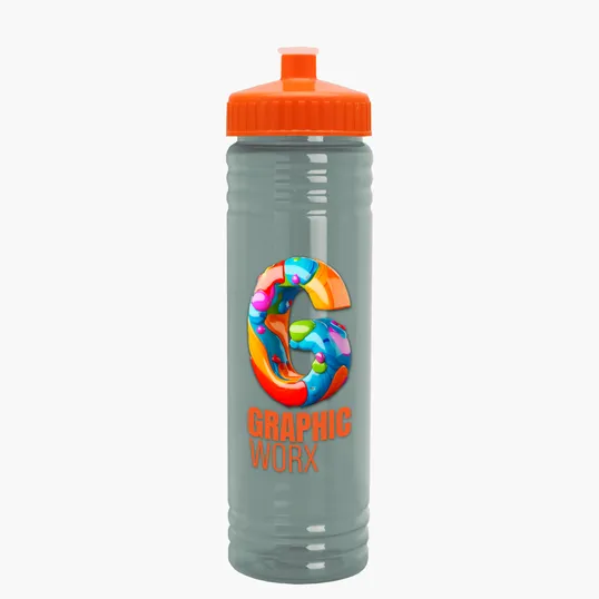 Garyline® Slim Fit RPET Bottle with Push-Pull Lid - 24 oz. — view 31