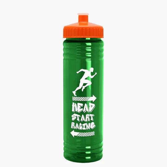Garyline® Slim Fit RPET Bottle with Push-Pull Lid - 24 oz. — view 73
