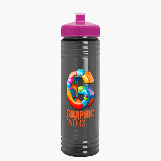 Garyline® Slim Fit RPET Bottle with Push-Pull Lid - 24 oz. — view 47