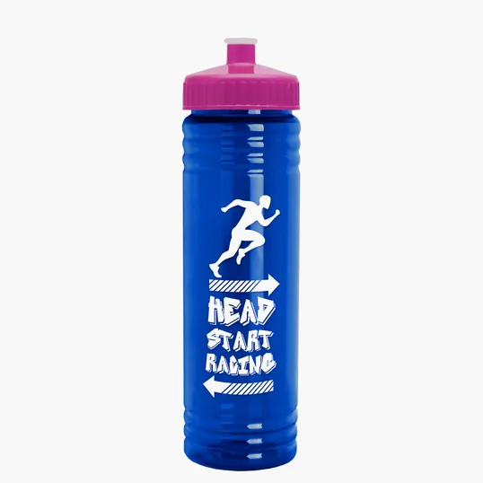 Garyline® Slim Fit RPET Bottle with Push-Pull Lid - 24 oz. — view 48
