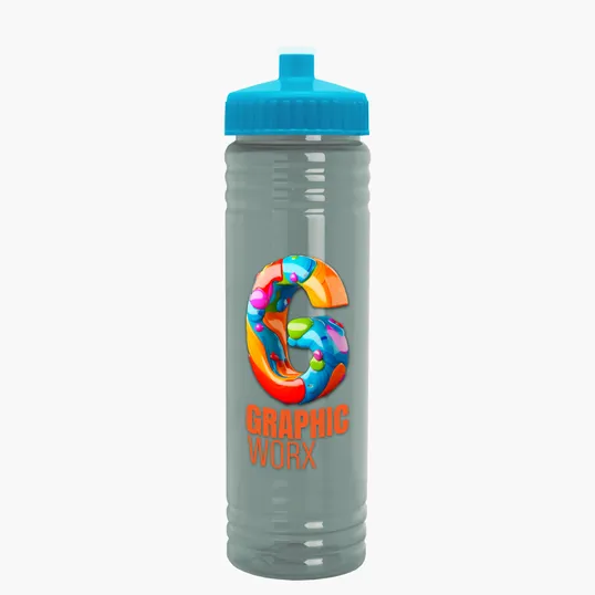 Garyline® Slim Fit RPET Bottle with Push-Pull Lid - 24 oz. — view 20