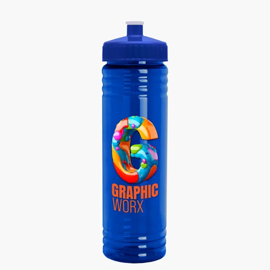 Garyline® Slim Fit RPET Bottle with Push-Pull Lid - 24 oz. — view 89