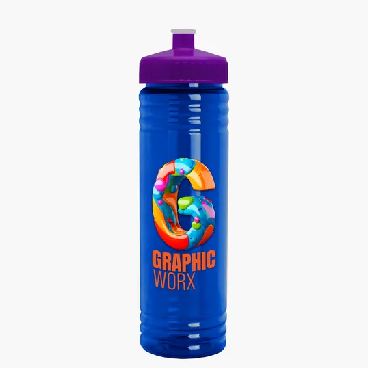 Garyline® Slim Fit RPET Bottle with Push-Pull Lid, 24 oz. — view 104