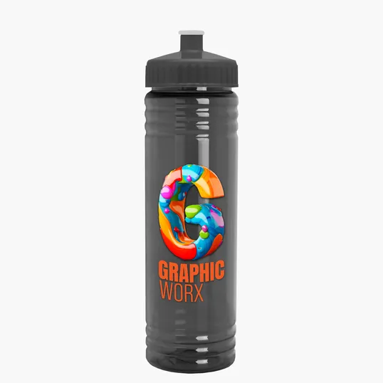 Garyline® Slim Fit RPET Bottle with Push-Pull Lid, 24 oz. — view 129