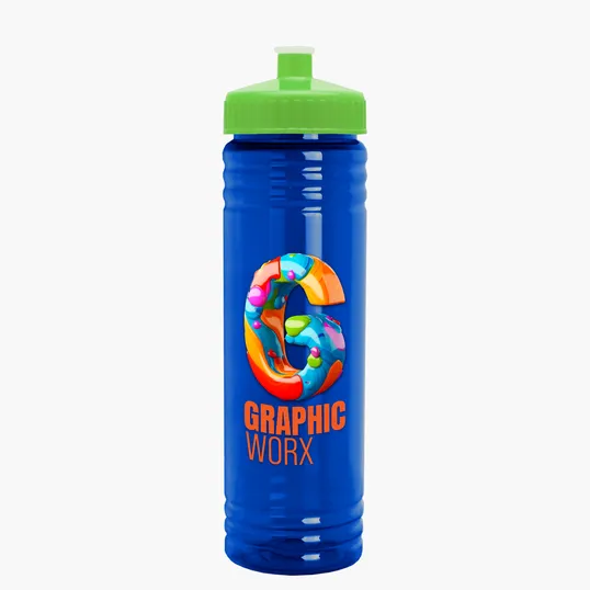 Garyline® Slim Fit RPET Bottle with Push-Pull Lid - 24 oz. — view 56