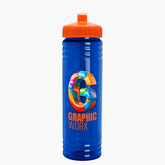 Garyline® Slim Fit RPET Bottle with Push-Pull Lid - 24 oz. — view 69