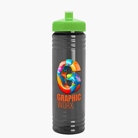 Garyline® Slim Fit RPET Bottle with Push-Pull Lid - 24 oz. — view 54