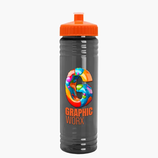 Garyline® Slim Fit RPET Bottle with Push-Pull Lid - 24 oz. — view 71