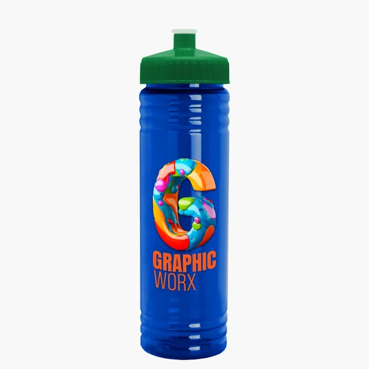 Garyline® Slim Fit RPET Bottle with Push-Pull Lid, 24 oz. — view 141