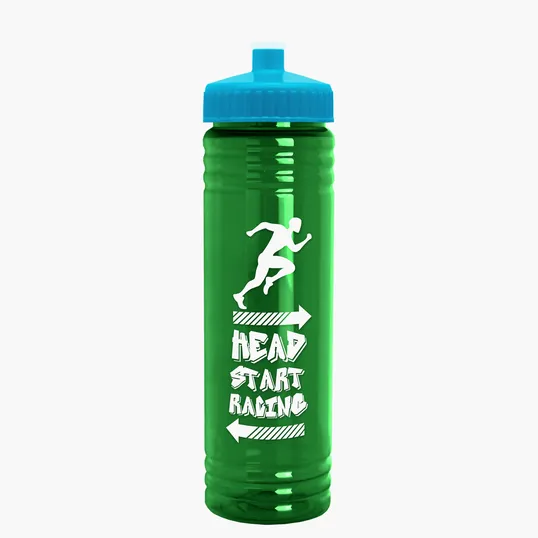 Garyline® Slim Fit RPET Bottle with Push-Pull Lid, 24 oz. — view 147