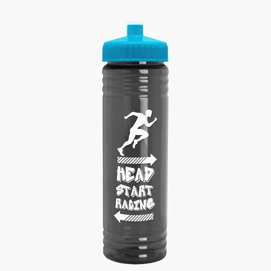 Garyline® Slim Fit RPET Bottle with Push-Pull Lid, 24 oz. — view 127