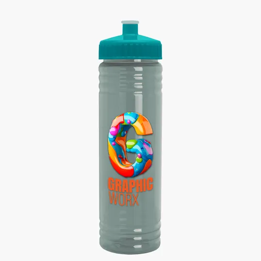 Garyline® Slim Fit RPET Bottle with Push-Pull Lid - 24 oz. — view 36