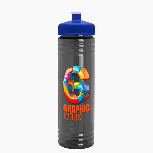 Garyline® Slim Fit RPET Bottle with Push-Pull Lid - 24 oz. — view 87