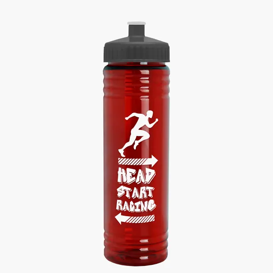 Garyline® Slim Fit RPET Bottle with Push-Pull Lid, 24 oz. — view 158