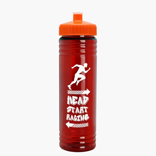 Garyline® Slim Fit RPET Bottle with Push-Pull Lid - 24 oz. — view 75