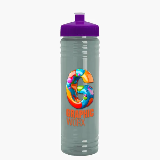 Garyline® Slim Fit RPET Bottle with Push-Pull Lid - 24 oz. — view 38