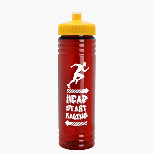 Garyline® Slim Fit RPET Bottle with Push-Pull Lid, 24 oz. — view 122