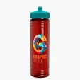 Garyline® Slim Fit RPET Bottle with Push-Pull Lid, 24 oz. — view 100