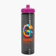 Garyline® Slim Fit RPET Bottle with Push-Pull Lid - 24 oz. — view 47